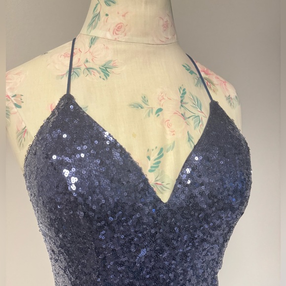 Navy blue sparkly Hello Molly dress - Picture 2 of 5